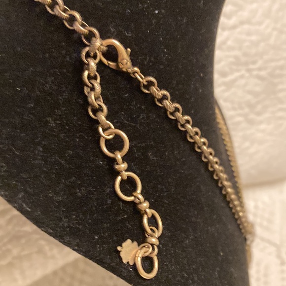 Gold Layered Necklace with Charms - Picture 6 of 6